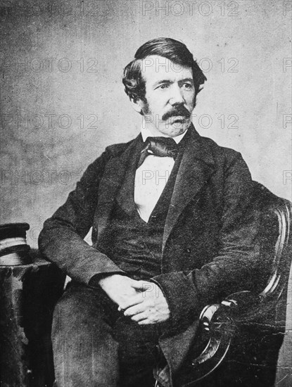 David Livingstone, Scottish missionary and explorer, 19th century. Artist: Unknown