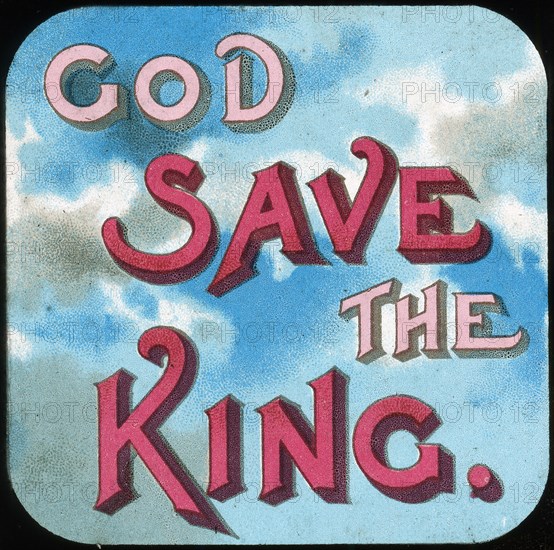 'God Save the King', early 20th century. Artist: Unknown