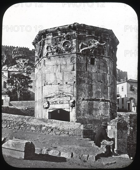Tower of the Winds, Athens, Greece, late 19th or early 20th century. Artist: Unknown