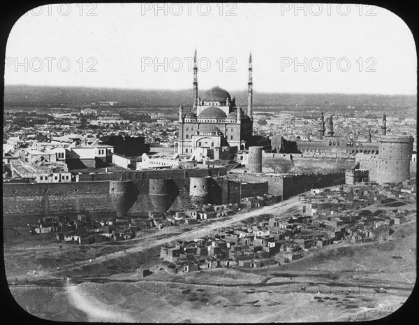 The Saladin Citadel of Cairo, Egypt, c1890.  Artist: Newton & Co