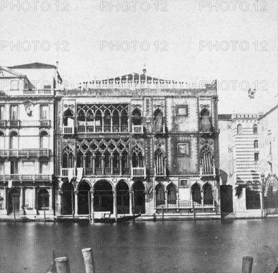 Ca d'Oro, Venice, Italy, late 19th or early 20th century. Artist: Unknown