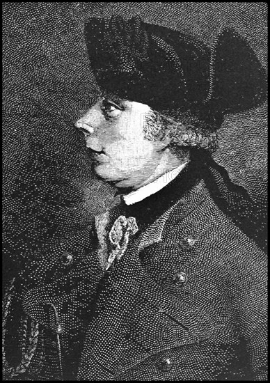 James Wolfe, 18th century British soldier.  Artist: Newton & Co