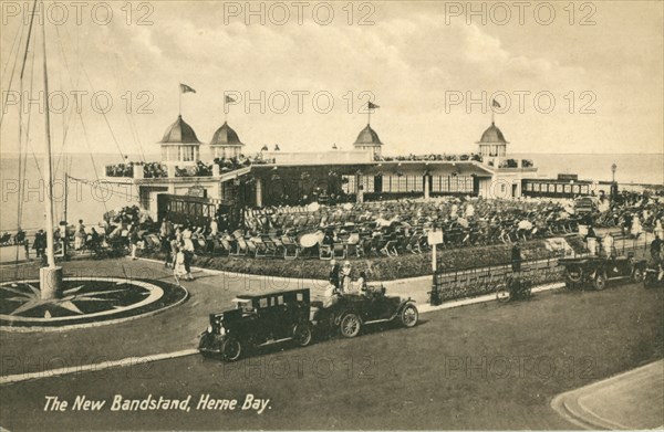 The New Bandstand, Herne Bay, Kent. Artist: Unknown