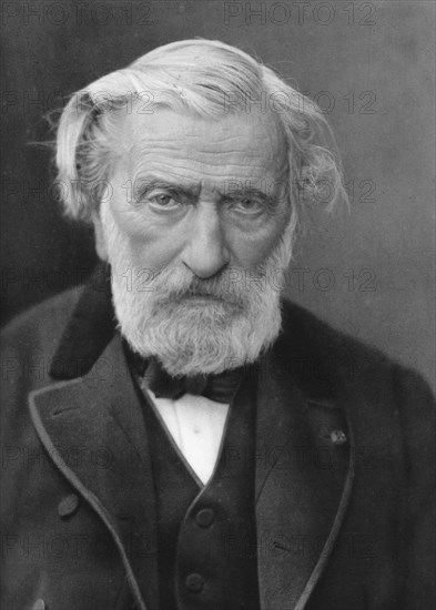 Charles Louis Ambroise Thomas (1811 - 1896, Paris), French composer. Artist: Nadar