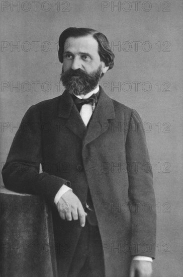 Giuseppe Verdi (1813-1901), Italian Romantic composer, mainly of opera. Artist: Nadar