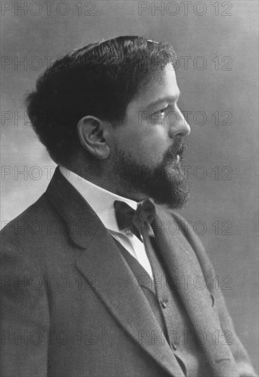 Claude Debussy (1862-1918), French composer. Artist: Nadar