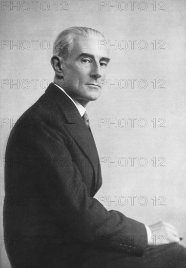 Maurice Ravel (1875-1937), French composer. Artist: Lipnitzki