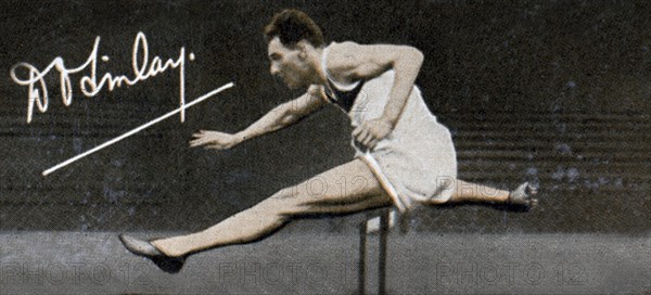 Group Captain Donald Don Osborne Finlay, Great Britain and Olympic hurdler, 1935. Artist: Unknown