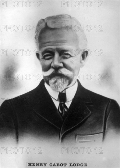 Henry Cabot Slim Lodge (1850-1924), American Republican Senator and historian, c1910. Artist: Unknown