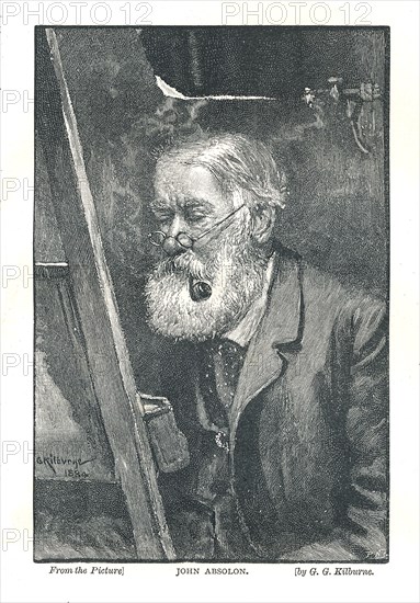 John Absolon, 1894 Artist: Unknown