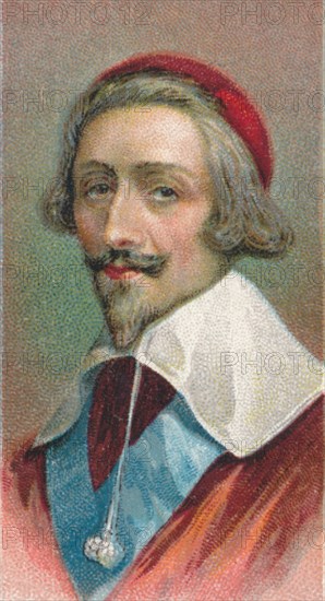 Cardinal Richelieu (1585-1642), French prelate and statesman, 1924. Artist: Unknown