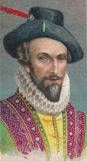 Sir Walter Raleigh, English writer, poet, courtier, adventurer and explorer, 1924. Artist: Unknown