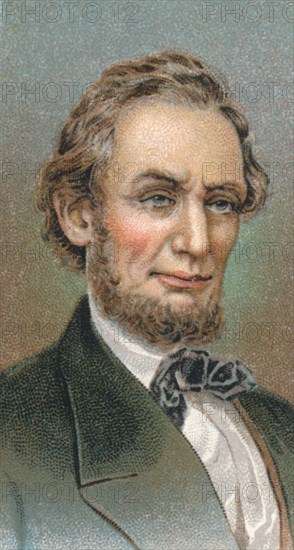 Abraham Lincoln (1809-1865) 16th President of the United States, 1924. Artist: Unknown