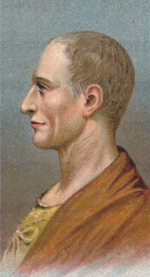Augustus Caesar - Gaius Julius Caesar Octavianus (63 BC-14 AD), first Roman Emperor, 1924. Artist: Unknown