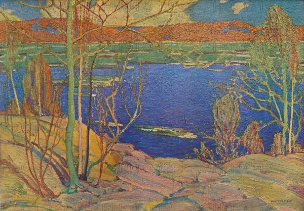 Spring Ice, 1916, (1937). Artist: Thomas John Thomson