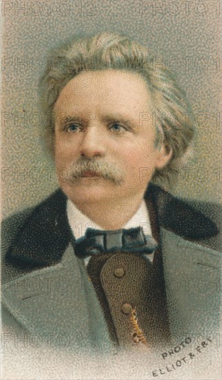 Edvard Hagerup Grieg (1843-1907), Norwegian composer and pianist, 1911. Artist: Elliott & Fry