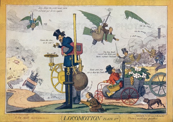 'Locomotion Plate 2nd', c1835 (1905). Artist: Seymour Del Shortshanks