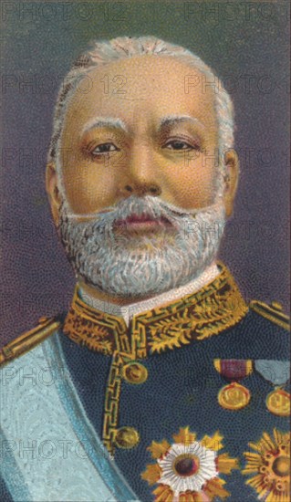 Count Hayashi Tadasu, (1850-1913), career diplomat and cabinet minister in Meiji period Japan, 1906. Artist: Unknown
