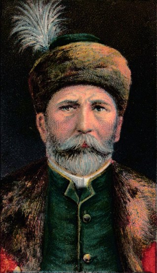 Julius Justh, President of the Lower House of Hungarian Parliament, 1906. Artist: Unknown