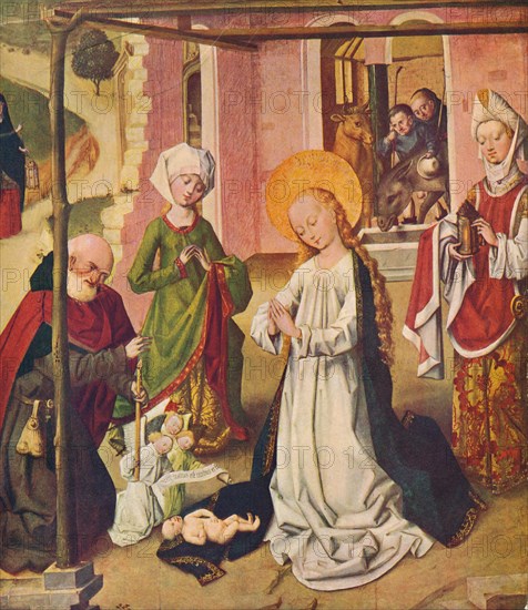 Adoration of the Child, c1480 (1907). Artist: Master of the St Bartholomew Altarpiece