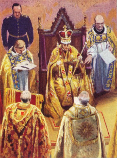 The Coronation of King George VI (1895-1952)', 12 May, 1937. Artist: Unknown