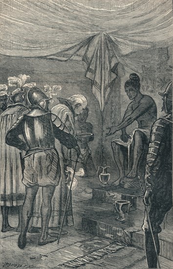 Vasco da Gama Visits the King, 1904. Artist: Unknown.