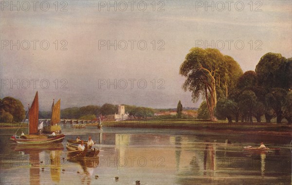 Cookham, c1804-1849, (1919). Creator: Peter de Wint.