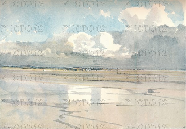 The Estuary of the Dee, c1877-1906, (1906). Artist: Francis Job Short