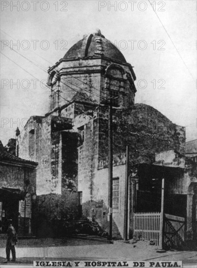 Church and Hospital Paula, (1664), 1920s. Artist: Unknown