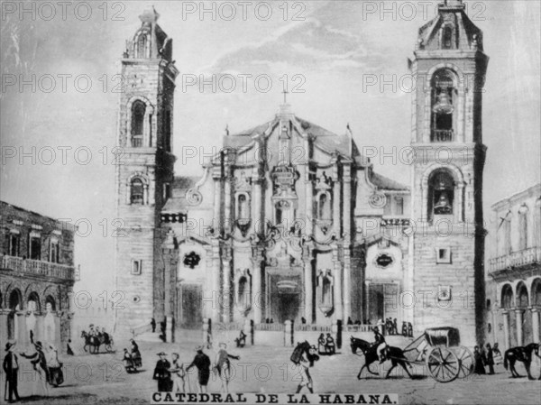 The Cathedral of Havana, (1789), 1920s. Artist: Unknown