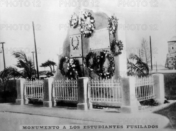 Monument to the Executed Students, (1901), 1920s. Artist: Unknown.