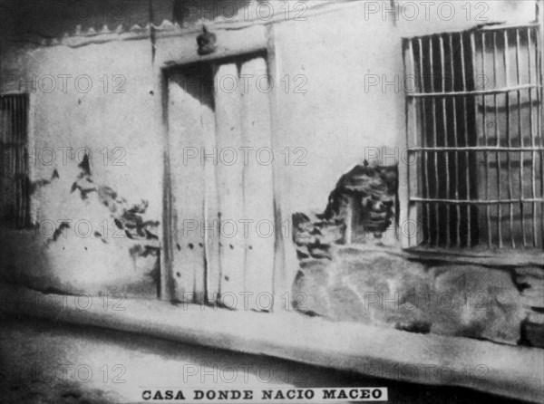 Birthplace of Antonio Maceo (1845-1896), 1920s. Artist: Unknown
