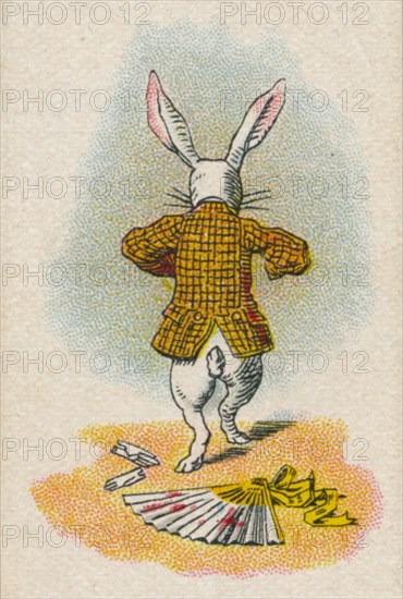 The Rabbit Running Away, 1930. Artist: John Tenniel