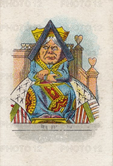 'The Queen in Court', 1930. Artist: John Tenniel