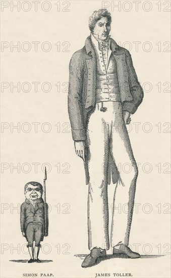 Simon Paap (1789-1828 ) and James Toller (1798-1818), c1894. Artist: Unknown