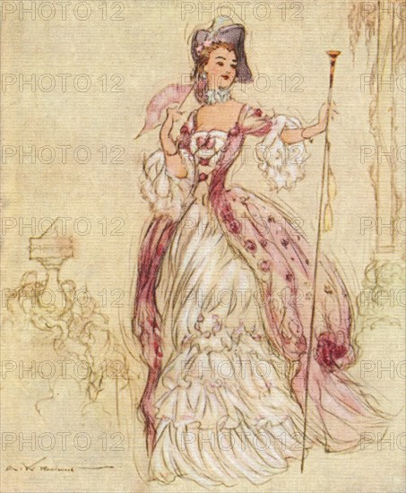 Madame de Pompadour, (1721-1764), 1937. Artist: Alexander K MacDonald