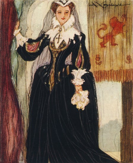 Mary, Queen of Scots, (1542-1587), 1937. Artist: Alexander K MacDonald