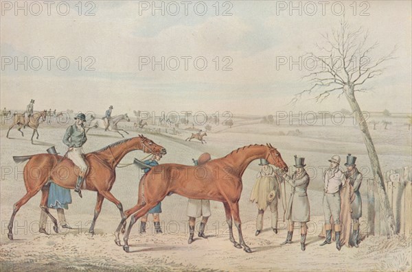 A Steeplechase: The Winner, 1827. Artist: Henry Thomas Alken