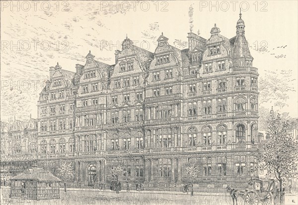 Constitutional Club, 1896. Artist: Unknown