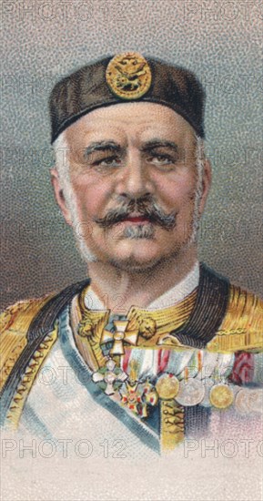 Nicholas I (1841-1921), King of Montenegro, 1917. Artist: Unknown