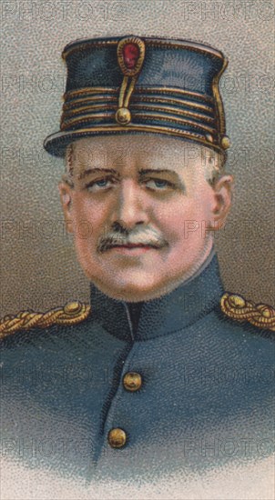 Lieutenant-General Felix Maximilien Eugene Wielemans (1863-1917), Chief of Staff, 1917. Artist: Unknown