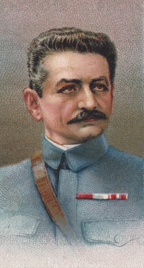 General Charles Emmanuel Marie Mangin (1866-1925), French general during World War I, 1917. Artist: Unknown