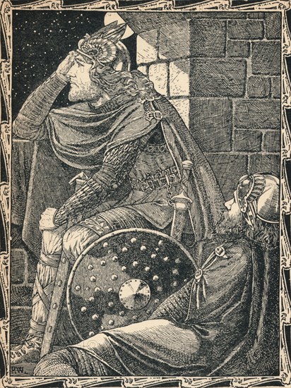 Hereward The Wake At Ely, 1902. Artist: Patten Wilson