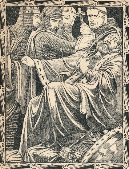 The Death of King John, 1902. Artist: Patten Wilson