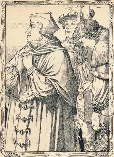 The Arrest of Cardinal Wolsey, 1902. Artist: Patten Wilson