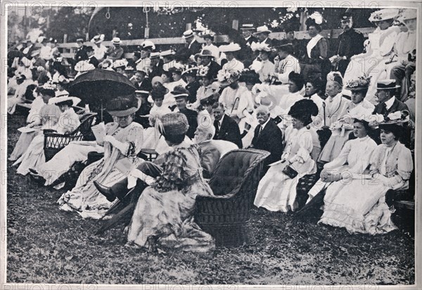 'Some of the Spectators at the Guards' Sports at Chelsea', 1906. Artist: Unknown