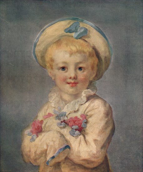 A Boy as Pierrot, c1780. (1911). Artist: Jean-Honore Fragonard