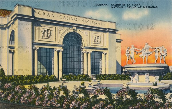 Habana: Casino De La Playa. National Casino at Marianao, c1910. Artist: Unknown