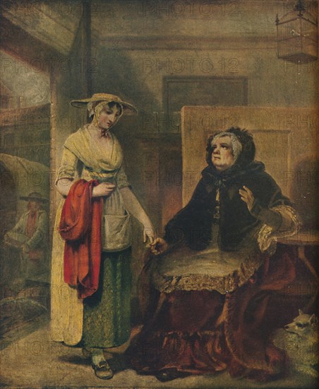 The Daughter's Departure, 18th century, (1921). Artist: Unknown