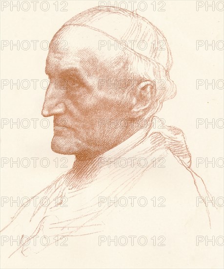 Cardinal Manning, ,c1857-1903, (c1903). Artist: Alphonse Legros